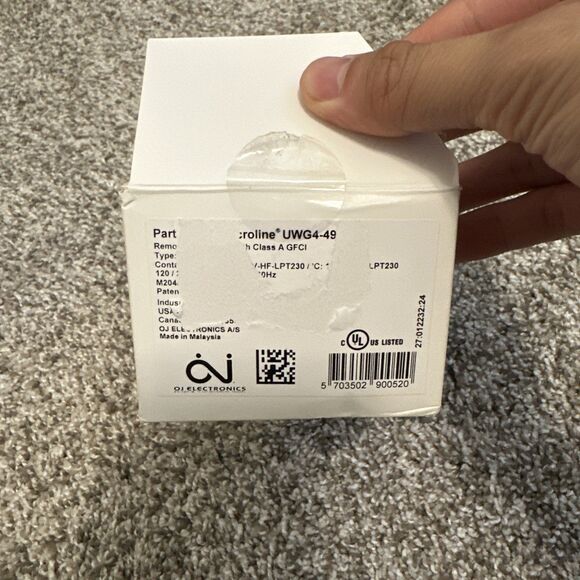 OJ Microline UWG4-4999 Wi-Fi Touchscreen Programmable Thermostat - Picture 5 of 5